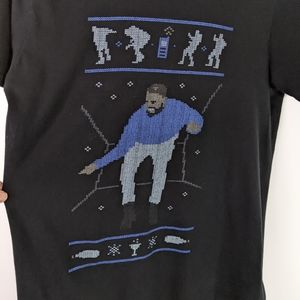 Drake Hotline Bling Graphic T-shirt M Black Unisex